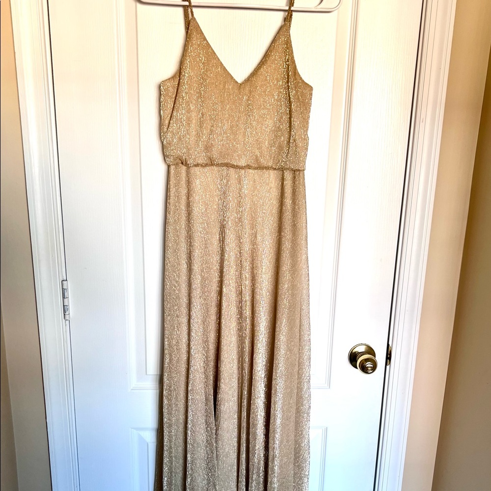 Gold Maxi Dress